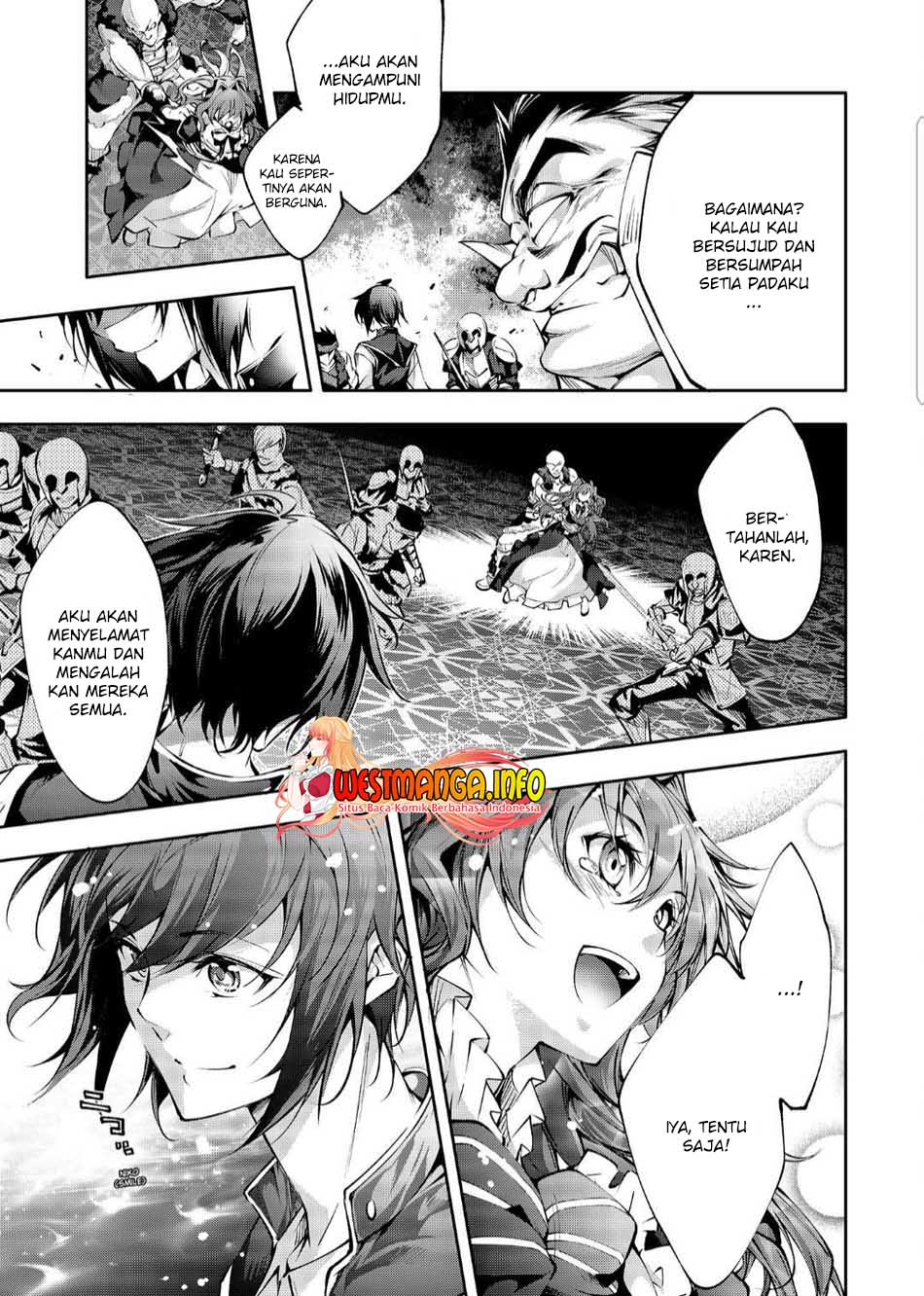 Kamigami ni Sodaterare Shimo no, Saikyou to Naru Chapter 22.2 Bahasa Indonesia